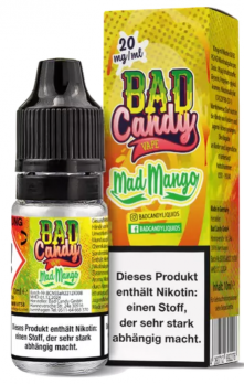 Mad Mango Nikotinsalzliquid 10 ml by BAD CANDY Mad Mango 20 mg