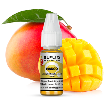 Mango 10 ml Nikotinsalzliquid by ELFLIQ Mango 20 mg