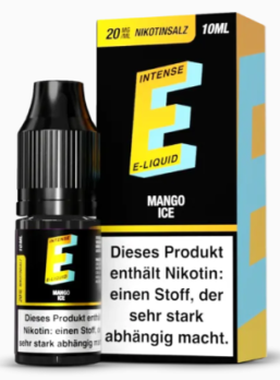 Mango Ice 10 ml Nikotinsalzliquid by E-INTENSE Mango Ice 20 mg