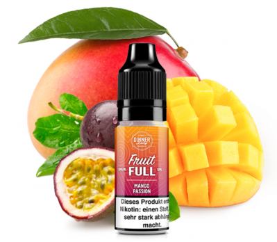 Mango Passion Nikotinsalzliquid 10 ml by Dinner Lady 