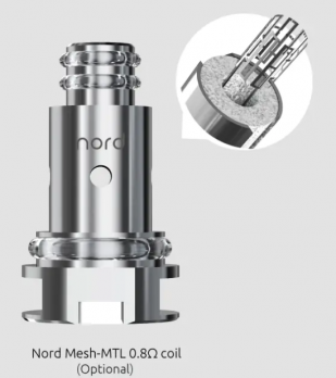 Nord 5er Pack Ersatzcoil by SMOK Nord Pod Coil 0,8 Mesh