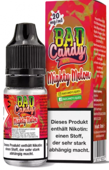 Mighty Melon Nikotinsalzliquid 10 ml by BAD CANDY Mighty Melon 20 mg
