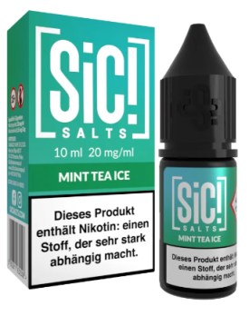 Mint Tea Ice 10 ml Nikotinsalz by SiC! Mint Tea Ice 20 mg