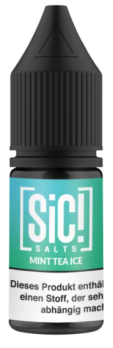 Mint Tea Ice 10 ml Nikotinsalz by SiC! Mint Tea Ice 10 mg