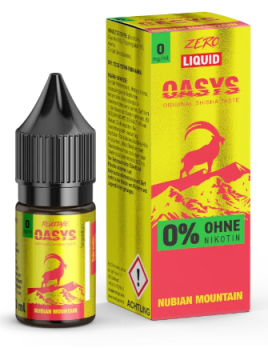 Nubian Mountain 10 ml Nikotinsalzliquid by OASYS by REVOLTAGE Nubian Mountain 0 mg