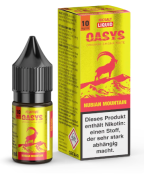 Nubian Mountain 10 ml Nikotinsalzliquid by OASYS by REVOLTAGE Nubian Mountain 10 mg