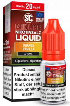 Orange Vanilla 10 ml Nikotinsalzliquid by SC Orange Vanilla 20 mg