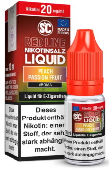 Peach Passion Fruit 10 ml Nikotinsalzliquid by SC Peach Passion Fruit 0 mg