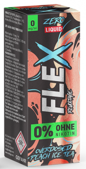 Overdosed Peach Ice Tea 10 ml Nikotinsalzliquid by FLEX by REVOLTAGE 