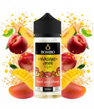 Peach and Mango 10 ml / 20 mg Nikotinsalzliquid by BOMBO 