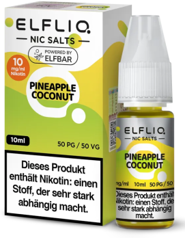Pineapple Coconut 10 ml Nikotinsalzliquid by ELFLIQ Pineapple Coconut 10 mg