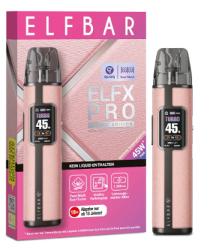 Elfx Pro Pod Set by ELFBAR Elfx Pro Pink