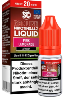 Pink Lemonade 10 ml Nikotinsalzliquid by SC Pink Lemonade 20 mg