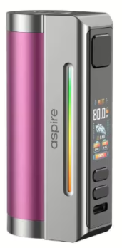 Zelos M80 Mod by ASPIRE Zelos M80 Mod Pink-Silver