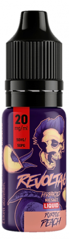 Purple Peach Hybrid Liquid 10 ml by REVOLTAGE Purple Peach 20 mg