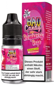 Raspberry Rage Nikotinsalzliquid 10 ml by BAD CANDY 