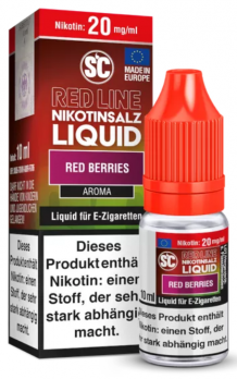 Red Berries 10 ml Nikotinsalzliquid by SC 