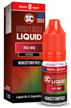 Red Mix 10 ml Nikotinsalzliquid by SC Red Mix 0 mg