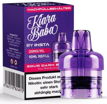Kiara Baba Nachfüllpod by KIARA BABA Kiara Baba Nachfüllpod Sour Dark Berry