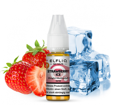 Strawberry Ice 10 ml Nikotinsalzliquid by ELFLIQ Strawberry Ice 10 mg