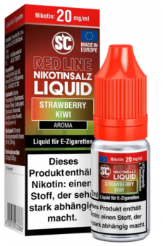 Strawberry Kiwi 10 ml Nikotinsalzliquid by SC Strawberry Kiwi 20 mg