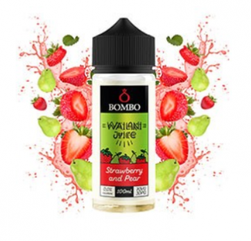Strawberry and Pear 10 ml / 20 mg Nikotinsalzliquid by BOMBO 