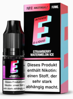 Strawberry Watermelon Ice 10 ml Nikotinsalzliquid by E-INTENSE 