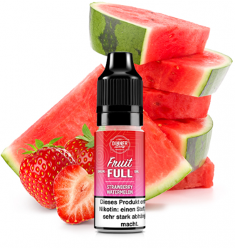 Strawberry Watermelon Nikotinsalzliquid 10 ml by Dinner Lady 