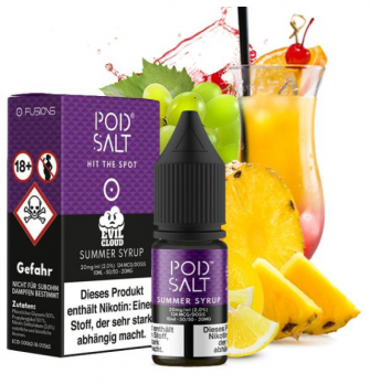 Summer Syrup 10 ml Nikotinsalz 20 mg by POD Salt 