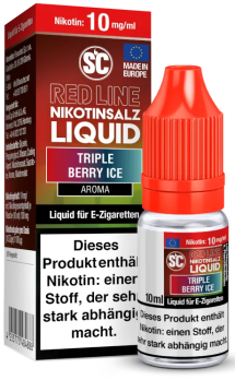 Triple Berry Ice 10 ml Nikotinsalzliquid by SC Triple Berry Ice 10 mg