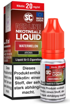 Watermelon 10 ml Nikotinsalzliquid by SC Watermelon 20 mg