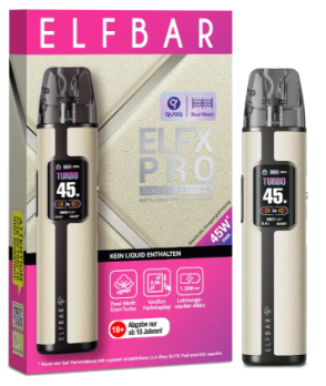 Elfx Pro Pod Set by ELFBAR Elfx Pro Weiss