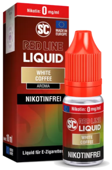 White Coffee 10 ml Nikotinsalzliquid by SC White Coffee 0 mg