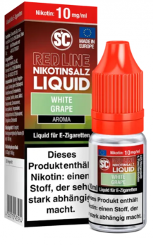 White Grape 10 ml Nikotinsalzliquid by SC White Grape 10 mg