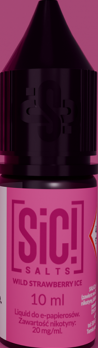 Wild Strawberry Ice 10 ml Nikotinsalz by SiC! 