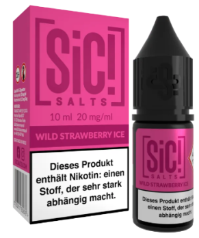 Wild Strawberry Ice 10 ml Nikotinsalz by SiC! Wild Strawberry Ice 20 mg
