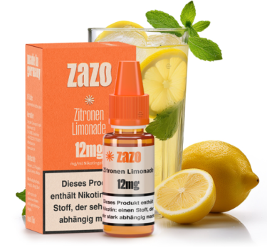 Zitronen Limonade *NEO* 10 ml Liquid by ZAZO Zitronen Limonade 12 mg