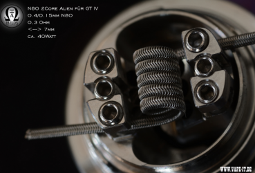 GT4 Ni80 Alien Coil by OHMBUILDS 