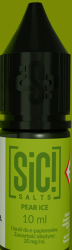 Pear Ice 10 ml 20 mg Nikotinsalz by SiC! 